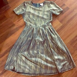 Elegant Amelia Emerald green and gold